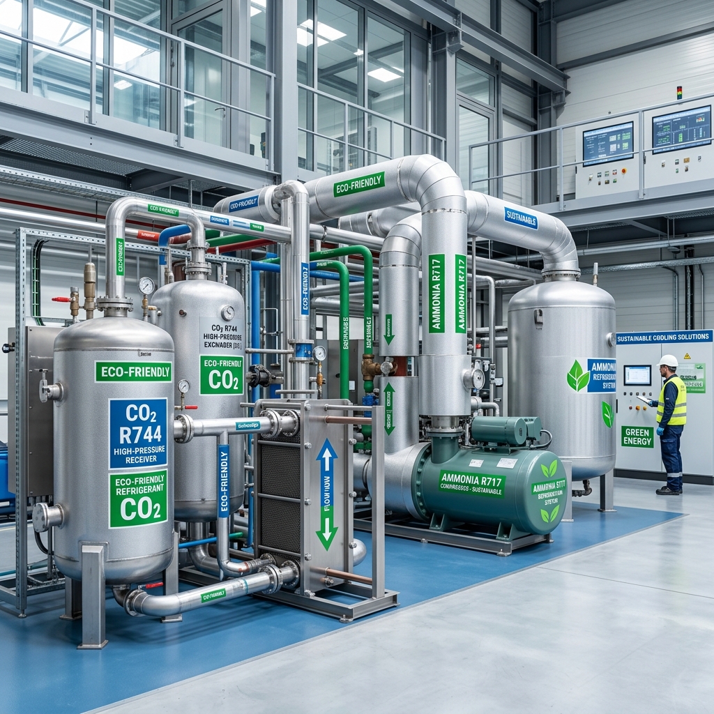 Refrigerantes naturales CO2 amoniaco